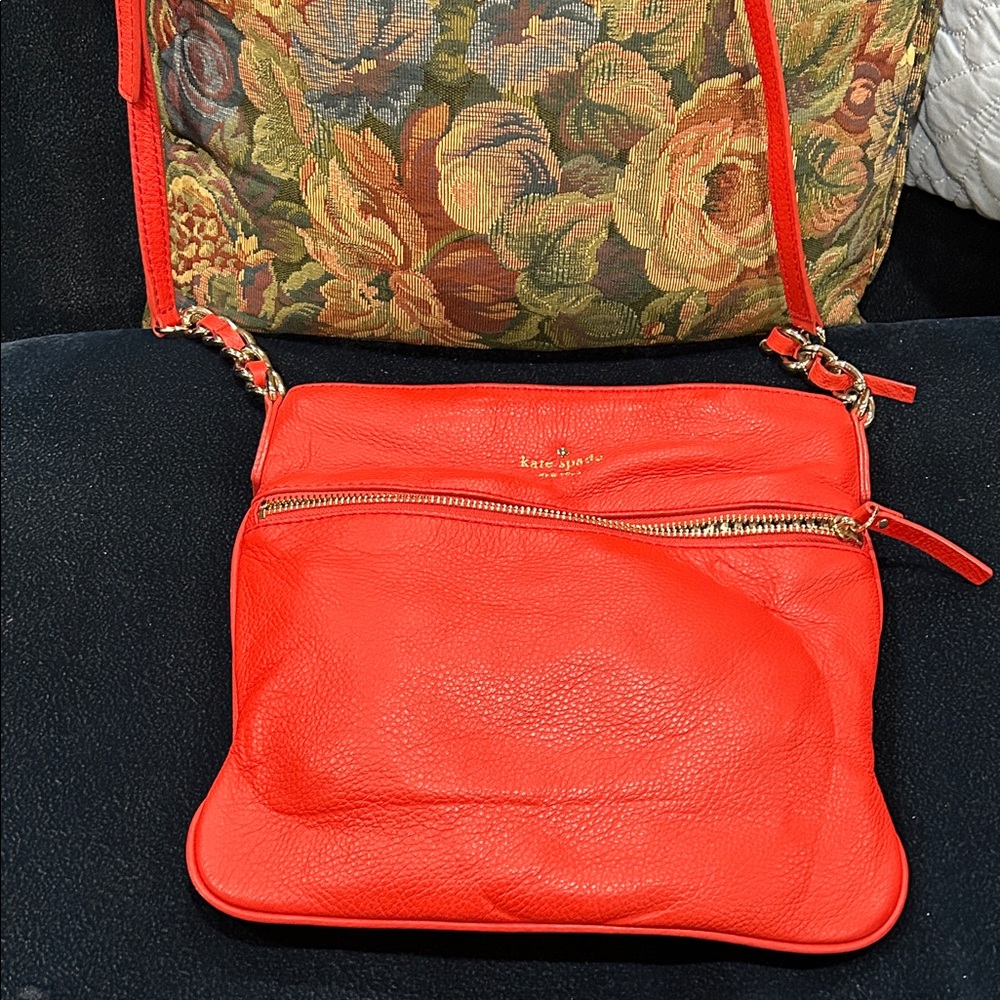 Kate Spade Vibrant Red Crossbody Bag